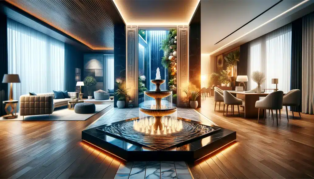 Design Inspiration for Homes and Businesses With Indoor Fountains