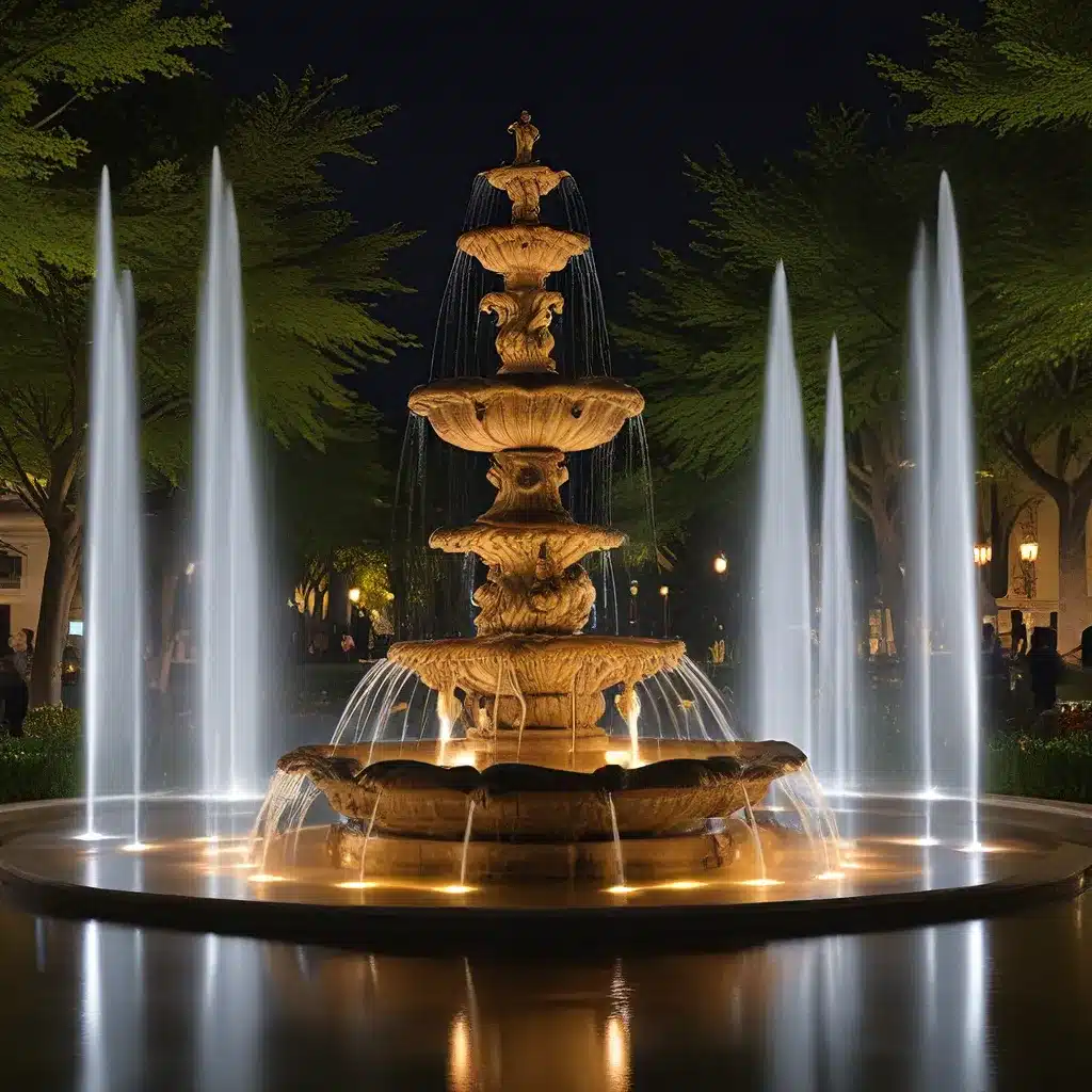 Captivating Aquatic Allure: Mastering the Art of Fountain Lighting Design