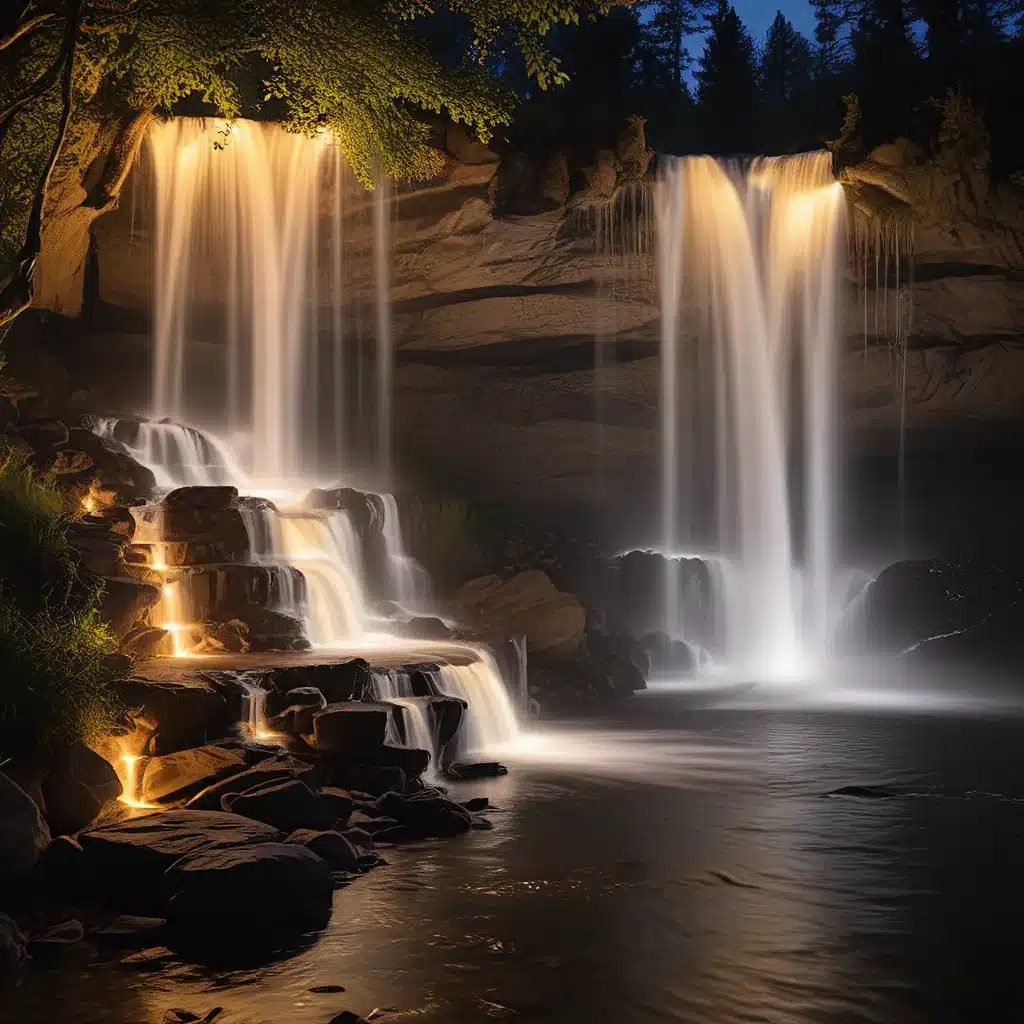 Captivating Cascades: Mastering the Art of Waterfall Lighting Design