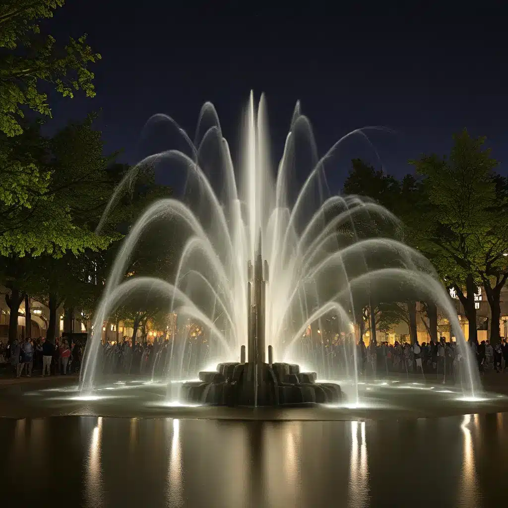 Captivating Cascades, Sparkling Spectacles: Fountain Lighting Masterpieces