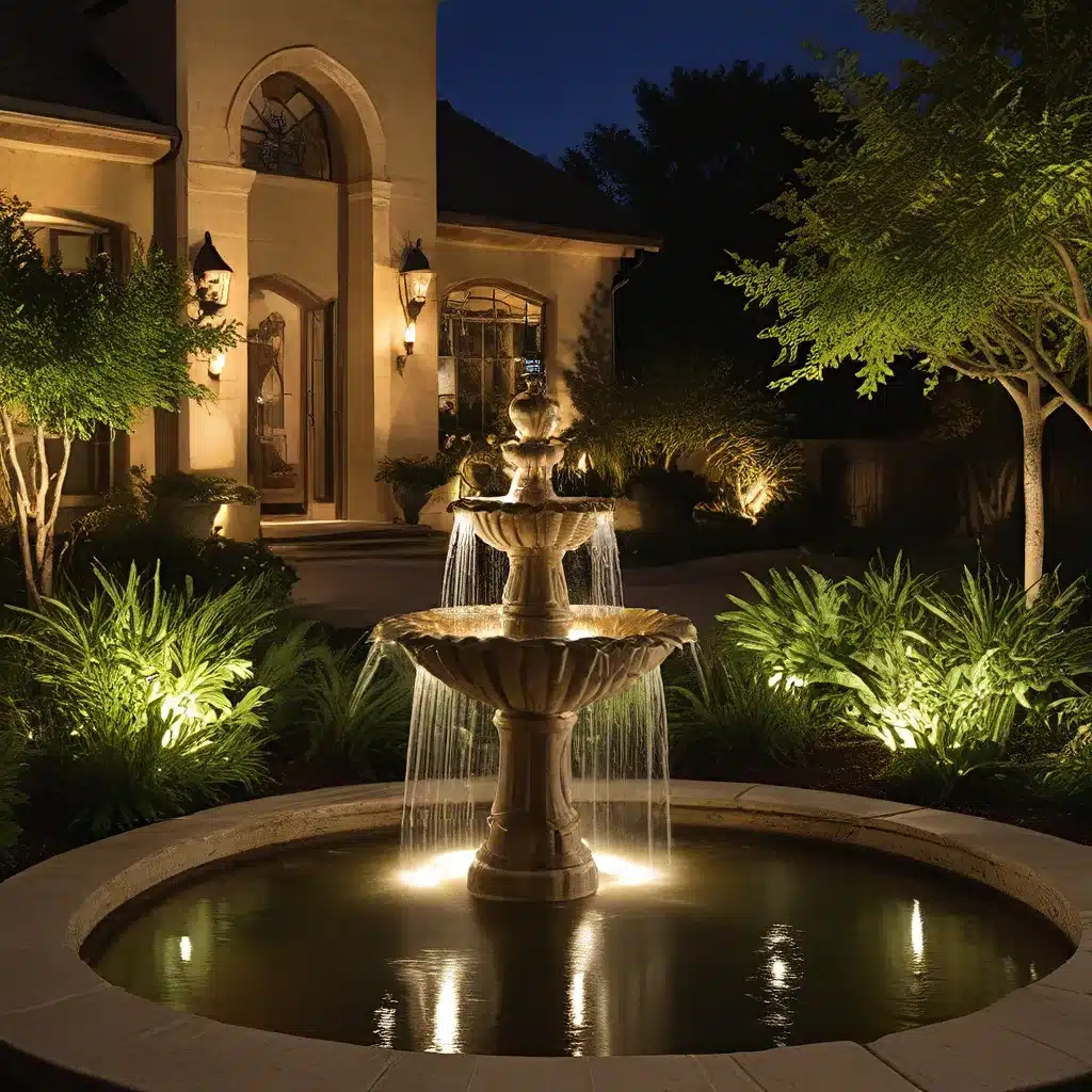 Fountain Lighting Solutions for the Eco-Conscious Homeowner