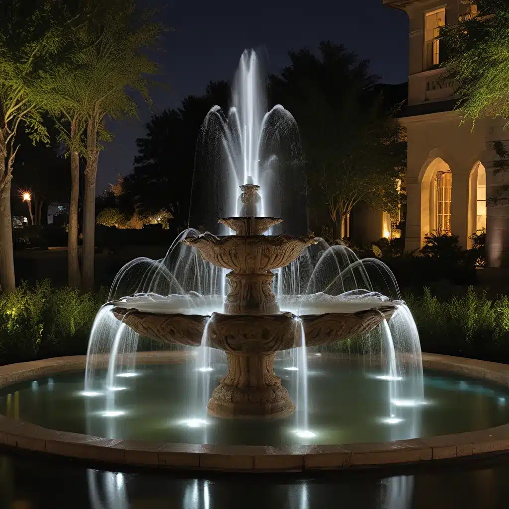 Hydro-Luminescent Enchantment: Elevating Fountain Design with Radiant Displays