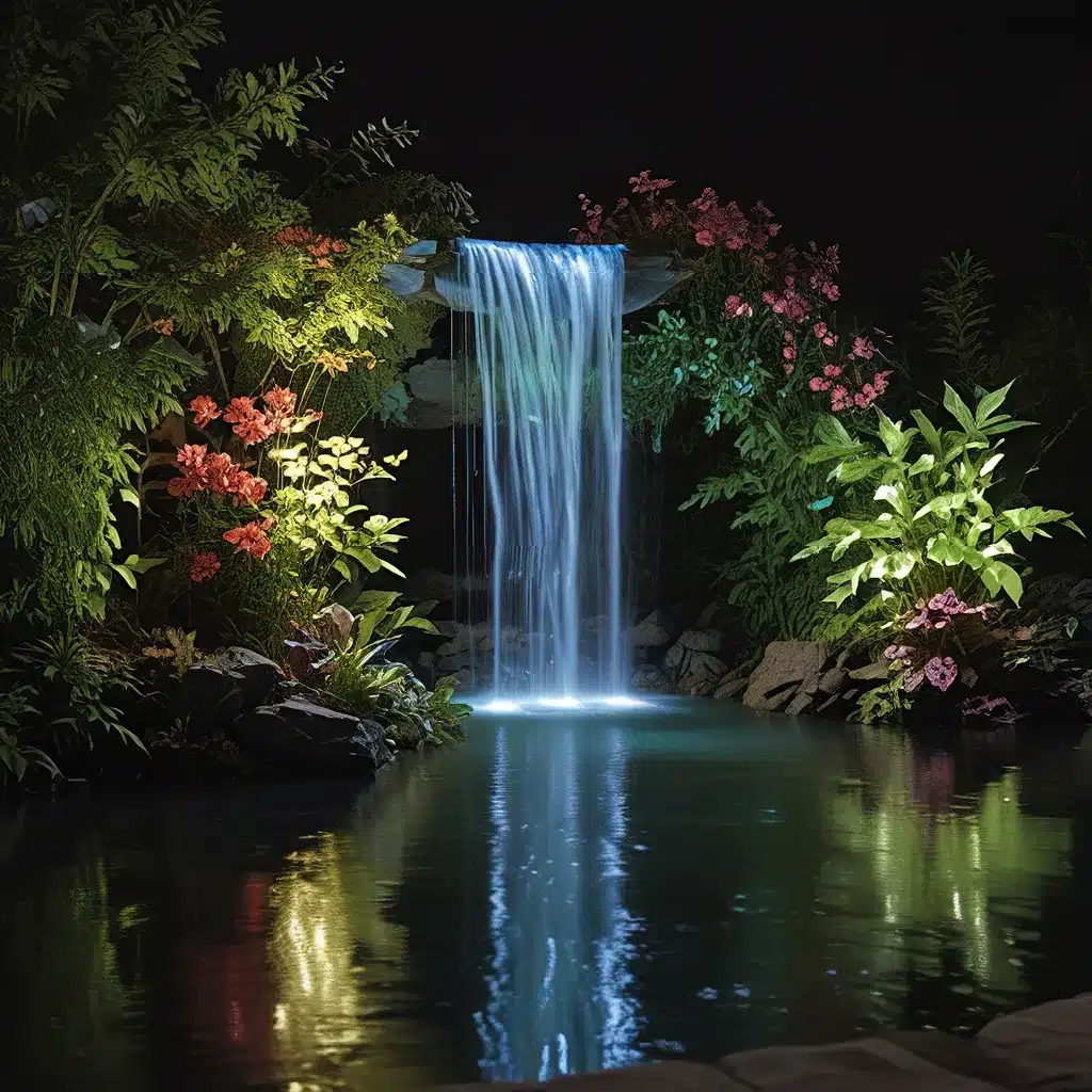 Hydro-Luminescent Masterpieces: Crafting Breathtaking Water Feature Displays