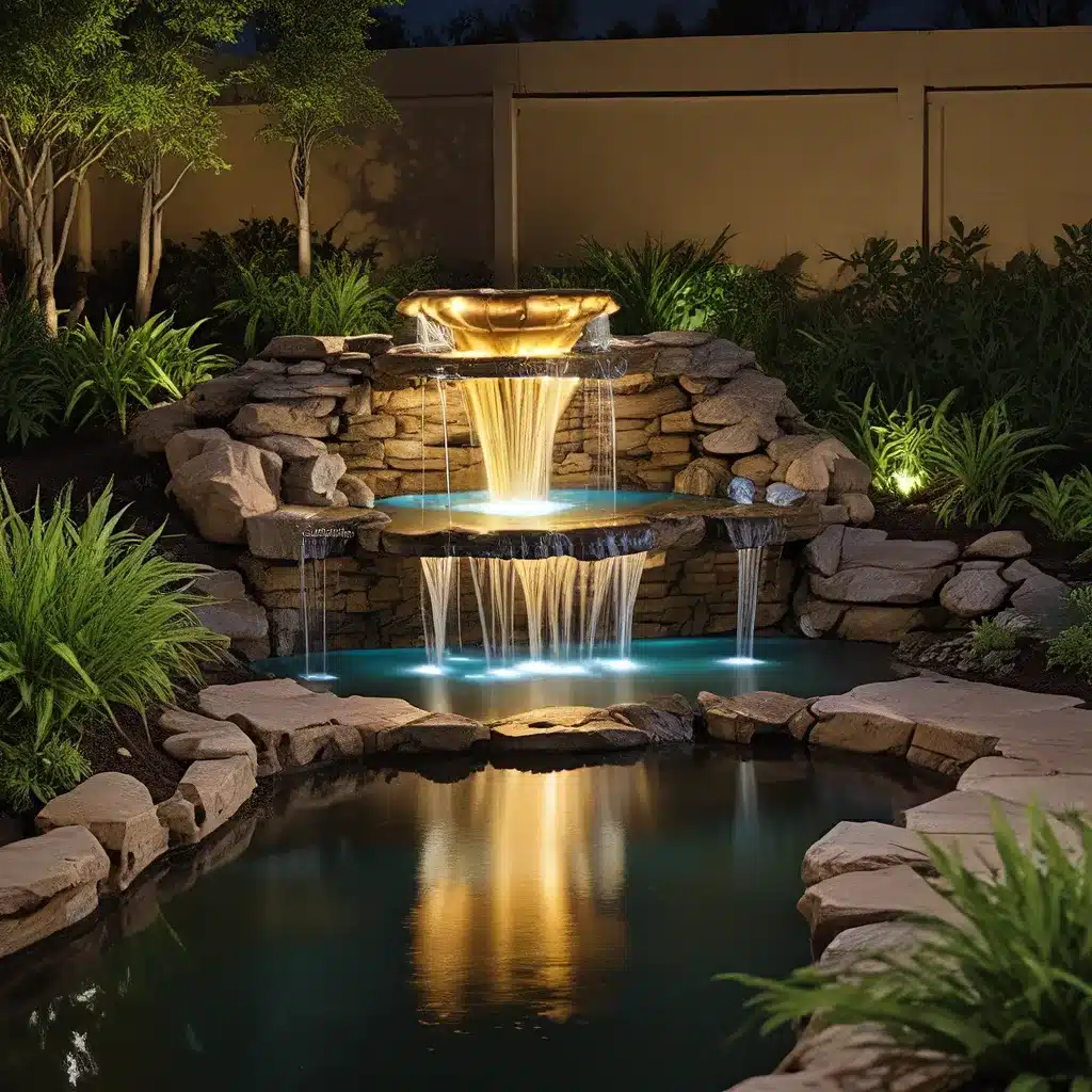 Hydro-Luminescent Wonders: Crafting Breathtaking Water Feature Artistry