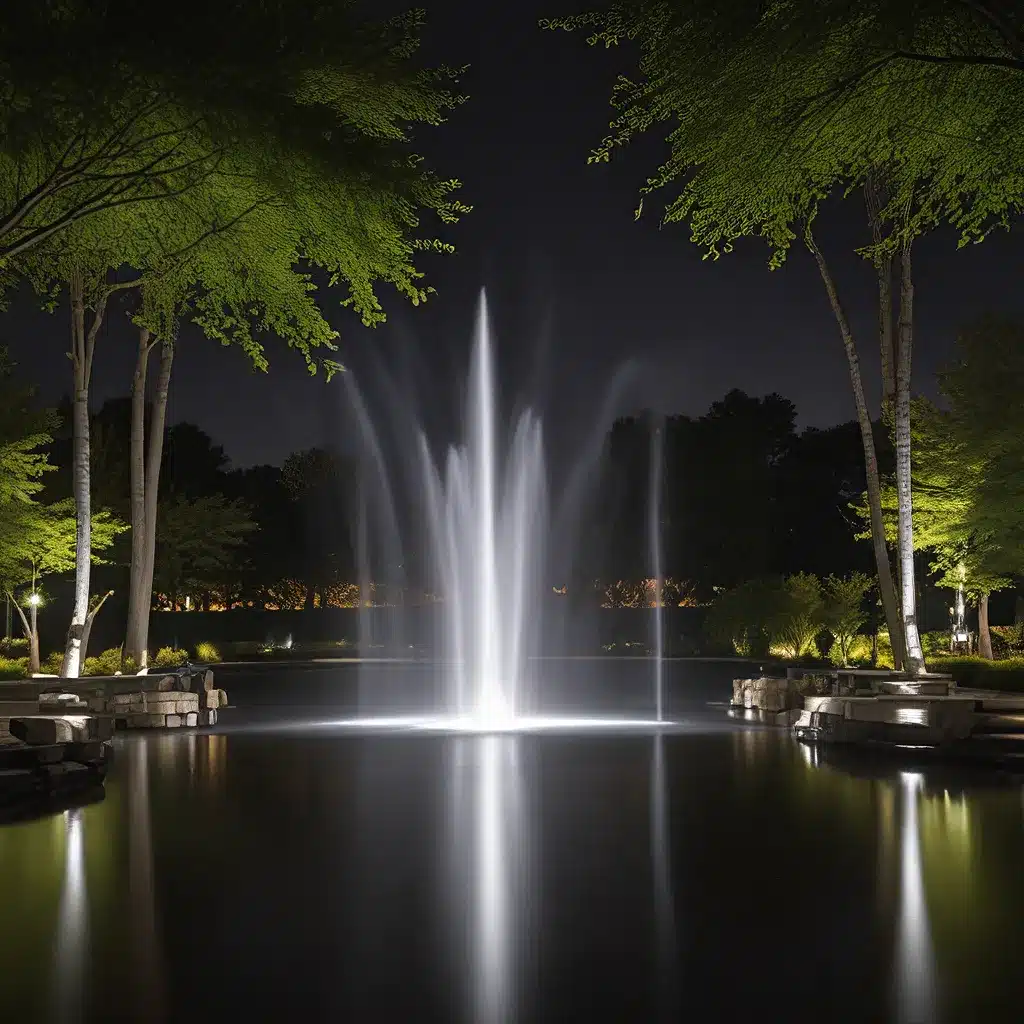 Luminous Landmarks: Transforming Water Features with Innovative Lighting