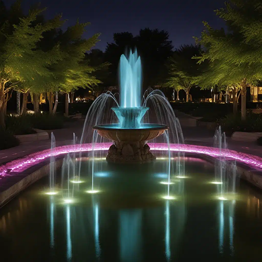 Luminous Liquid Landscapes: Transforming Fountains with Innovative Lighting