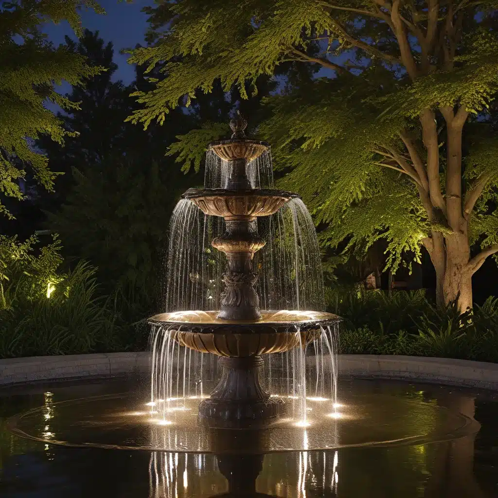 Radiant Reflections: Fountain Lighting that Captivates the Senses